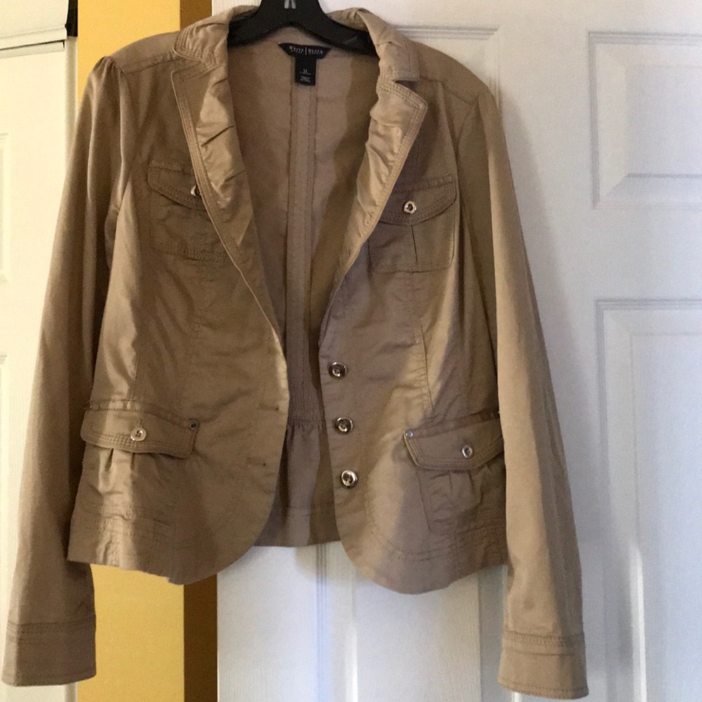 WHBM - Tan Jacket